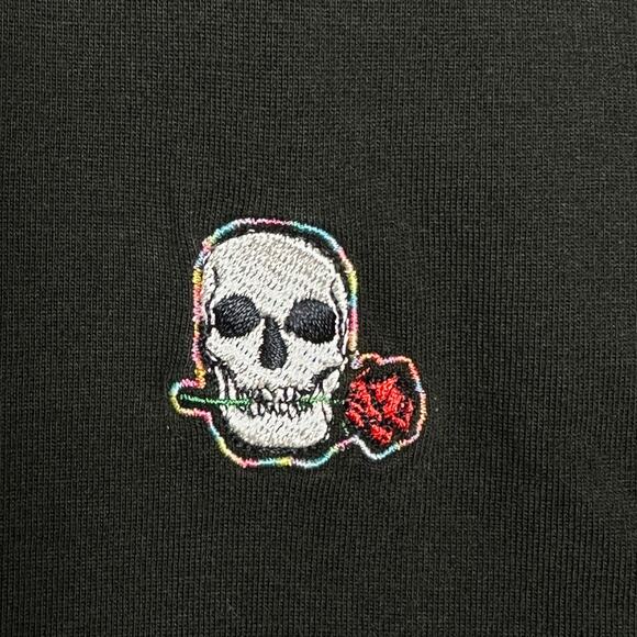 Robert Graham THE PLAYER POLO Shirt Mens Classic Fit Large Embroidered Skull - Picture 4 of 14